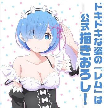な*な様 【reゼロ】レム　同人　バスタオル100cm×50cm Amazon.co.jp: 50レム(リゼロ)/超大バスタオル/タペストリー